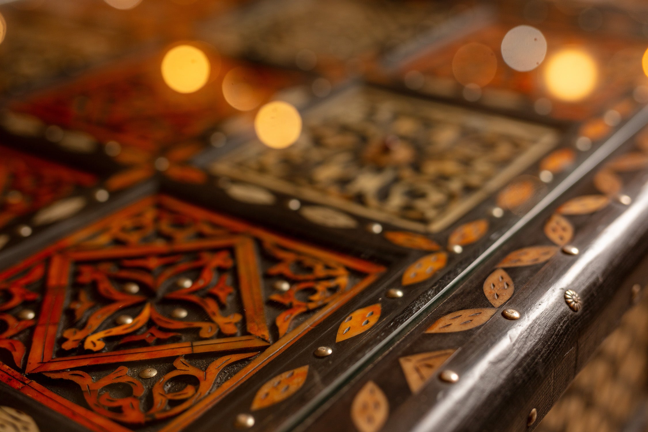 Handcrafted Mosaic Side Table