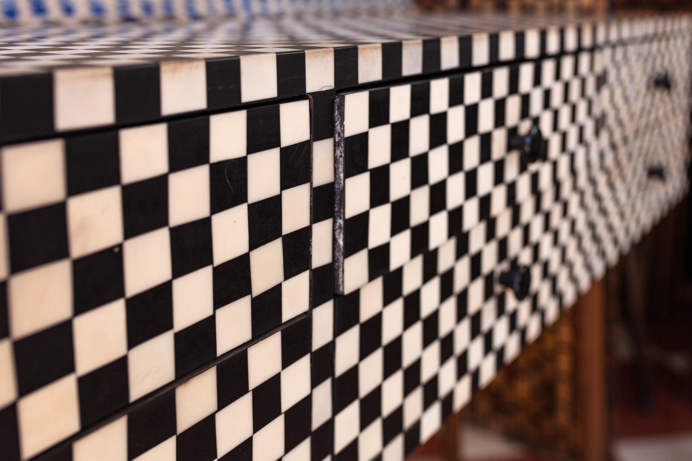 Black & White Entryway Console