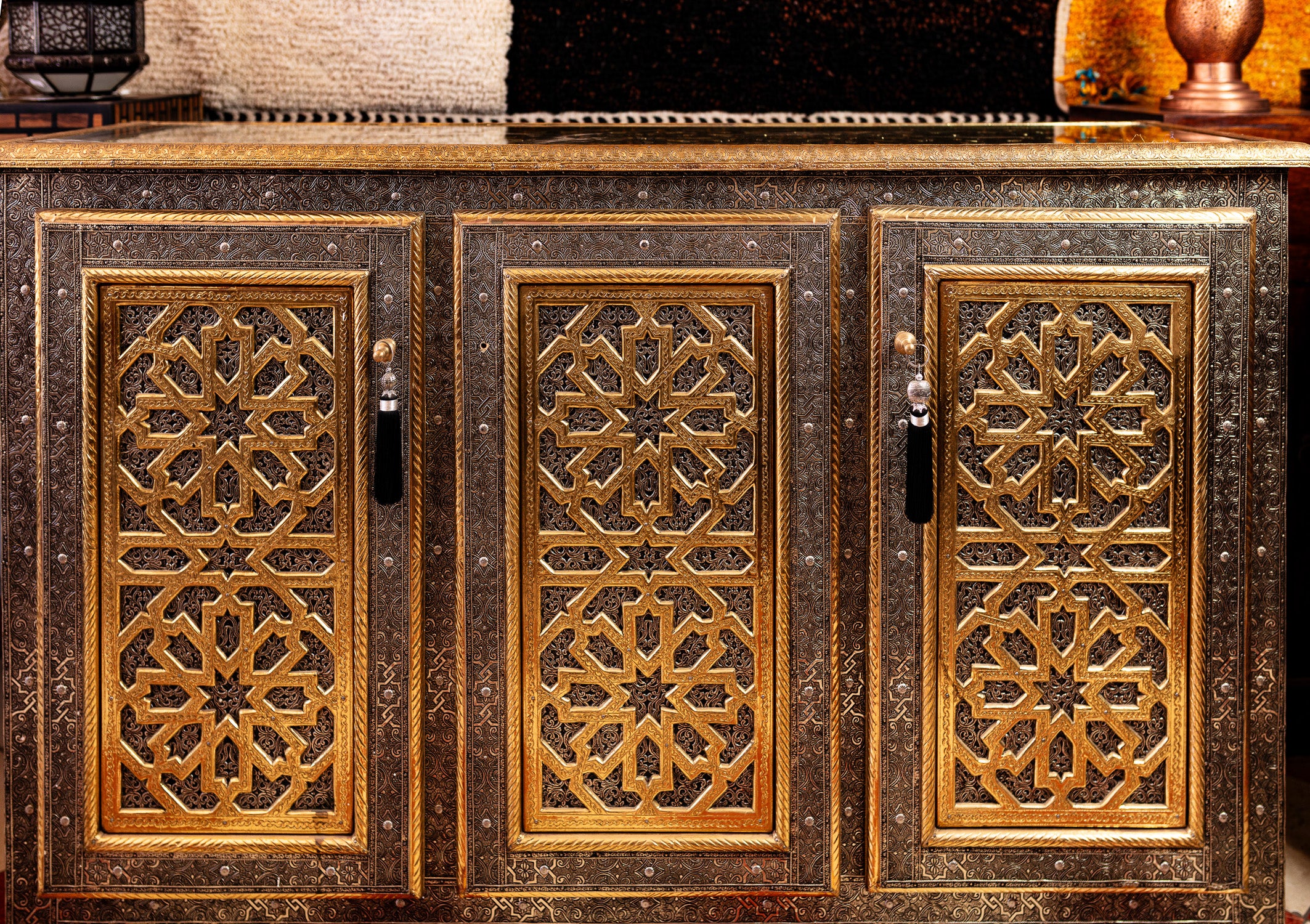 Moroccan Moucharabiyeh Sideboard