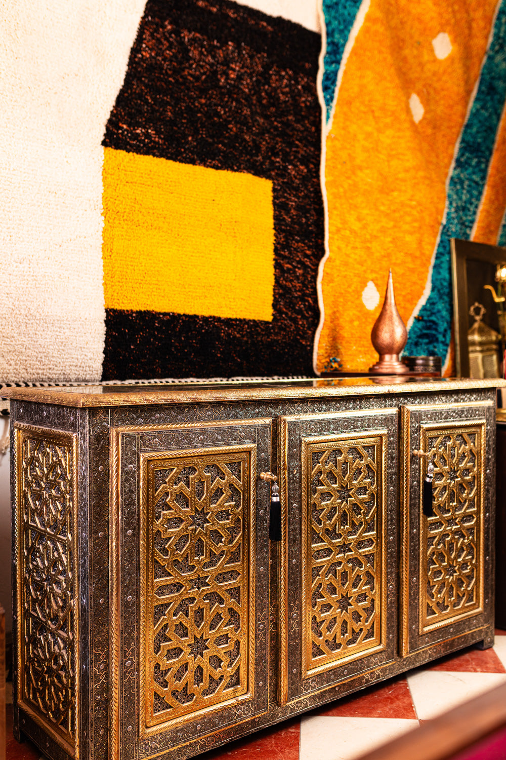 Moroccan Moucharabiyeh Sideboard