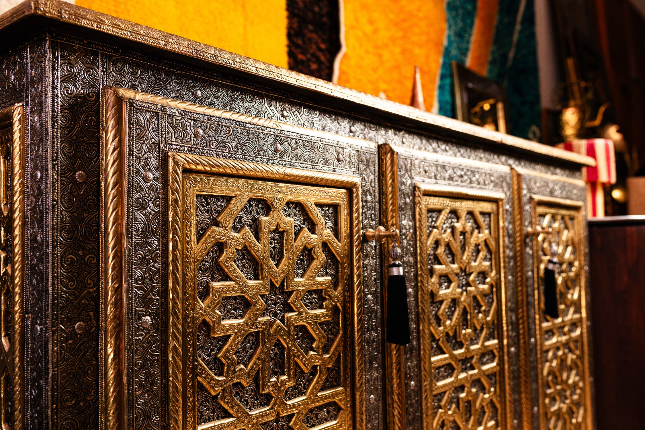 Moroccan Moucharabiyeh Sideboard