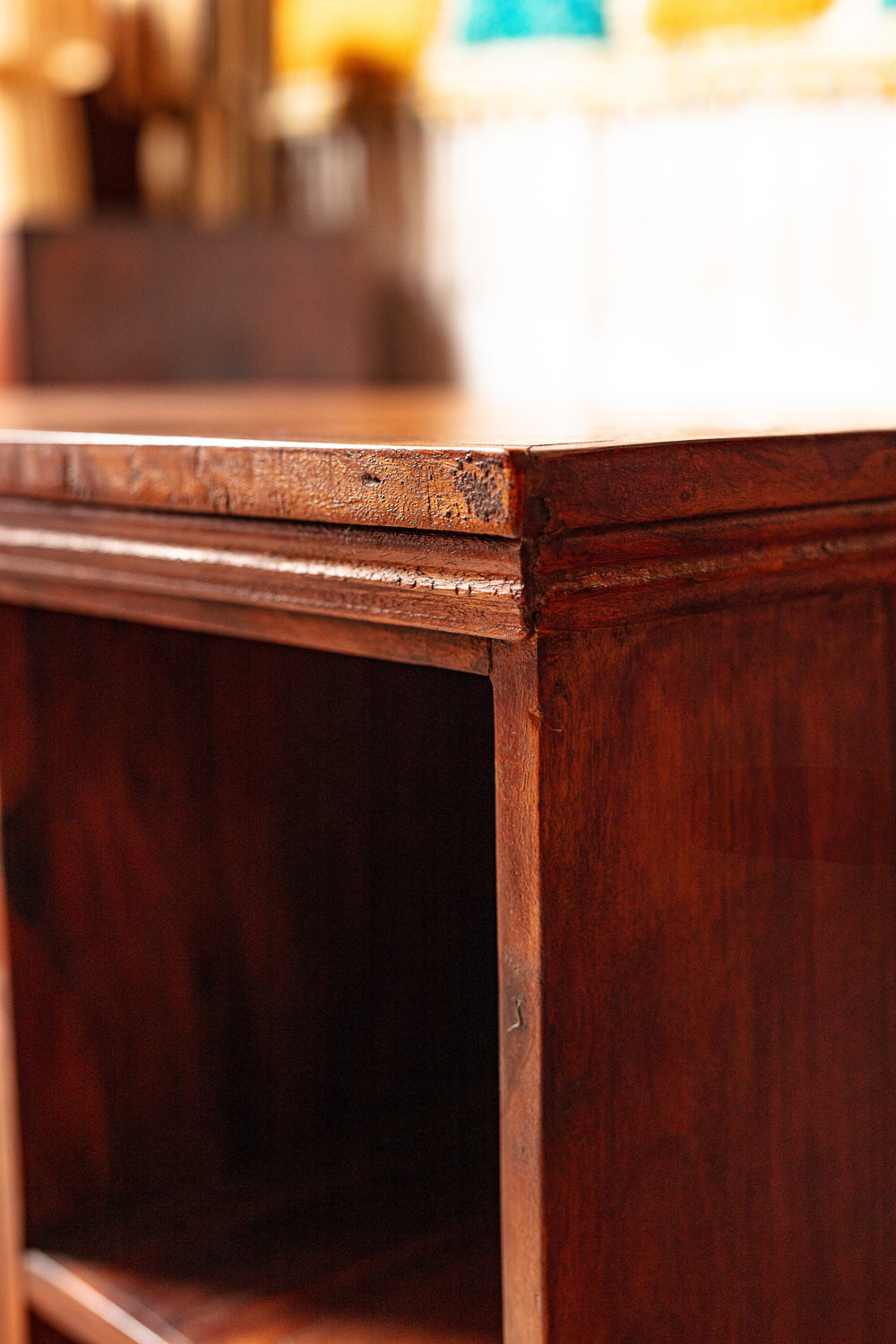 Carved Lattice Open Cabinet