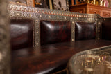 Bone Inlay & Metal Living Room Suite