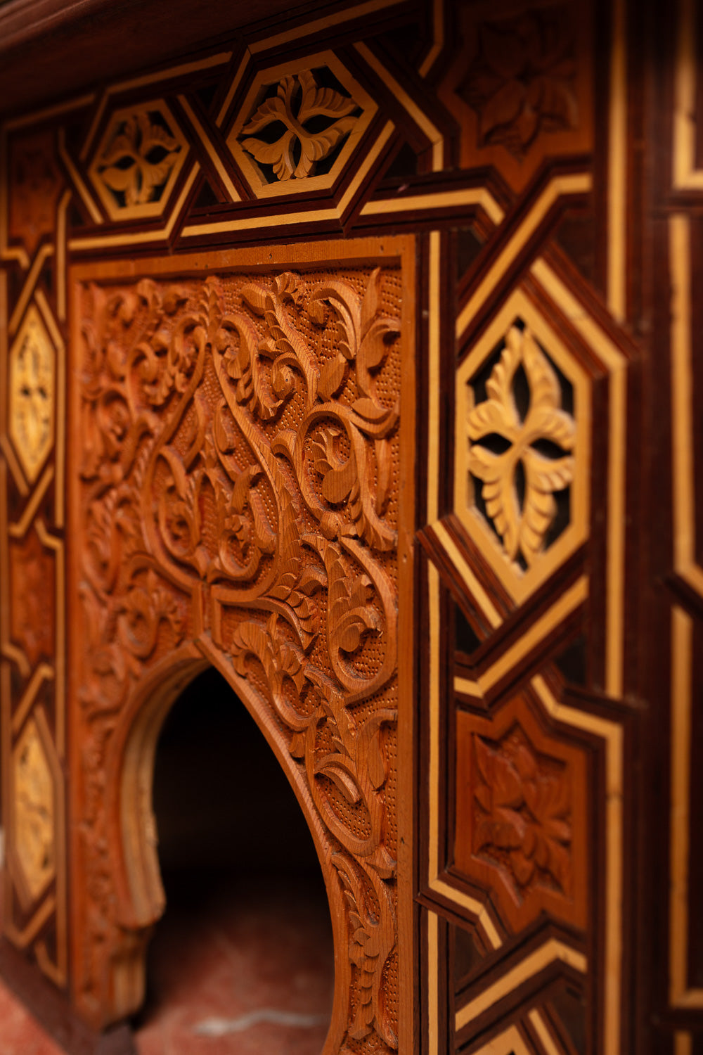 Octagonal Coffee & Side Table Set