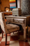 Artisan Geometric Accent Chair