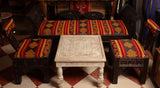Tribal Living Set with Kilim Sofa