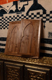 Moorish Arch Walnut Cabinet
