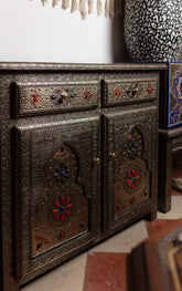 Handcrafted Inlaid Sideboard