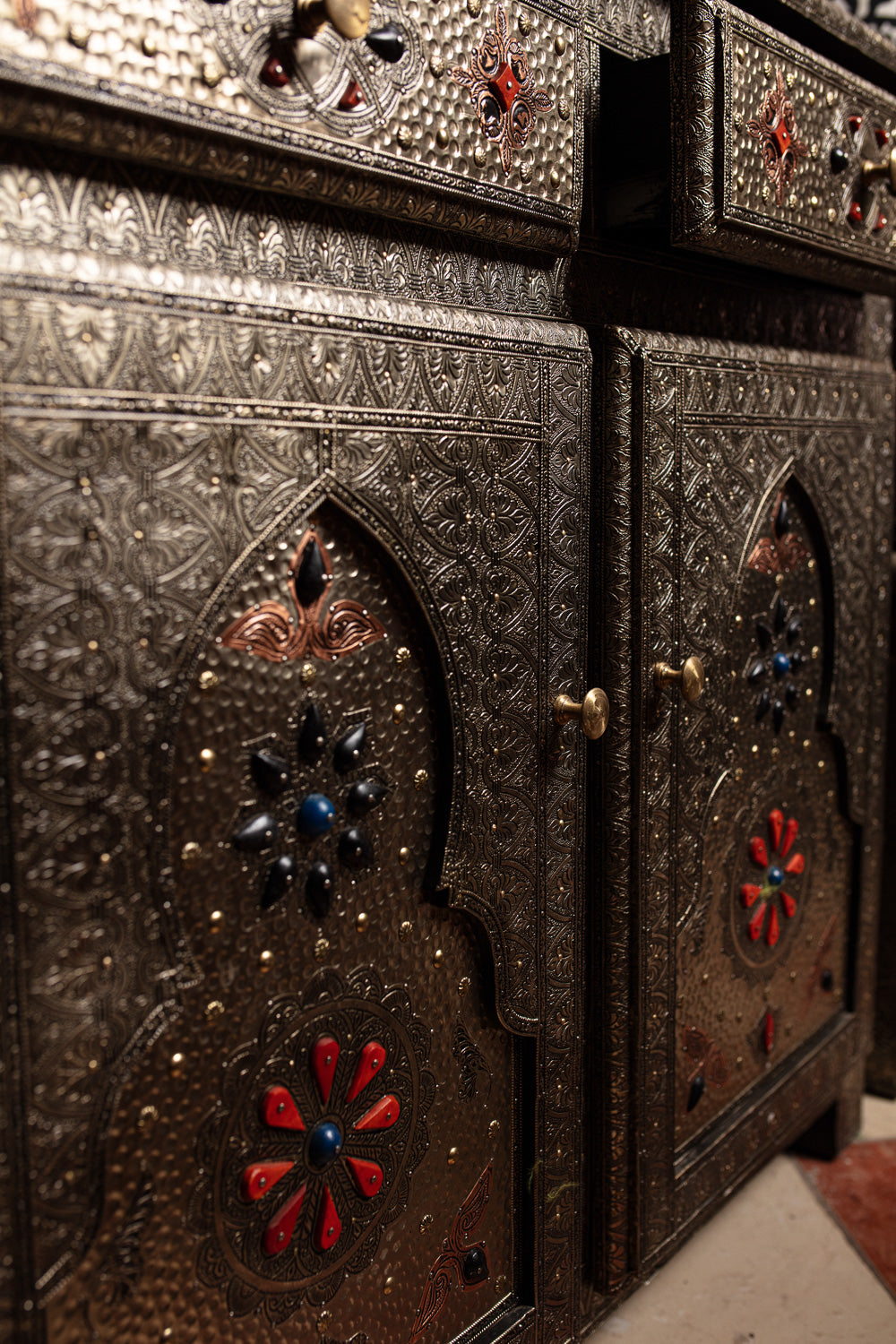 Handcrafted Inlaid Sideboard