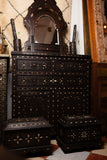Inlay Dresser & Arched Mirror Set