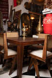 Mid-Century Wood & Cane Dining Set