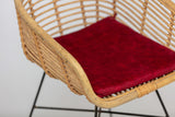 MCM Rattan Bucket Chair
