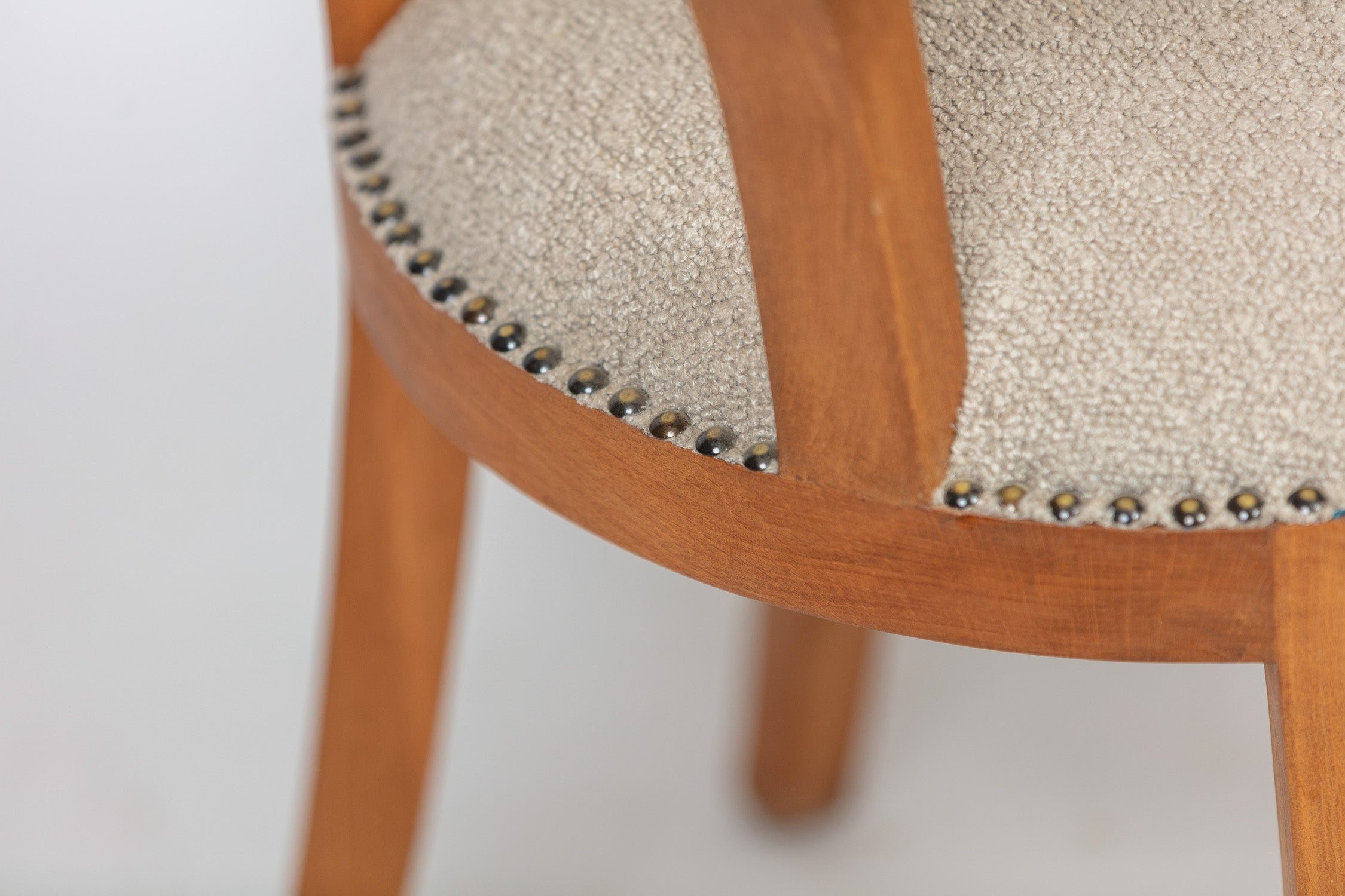 Vintage Style Barrel Armchair