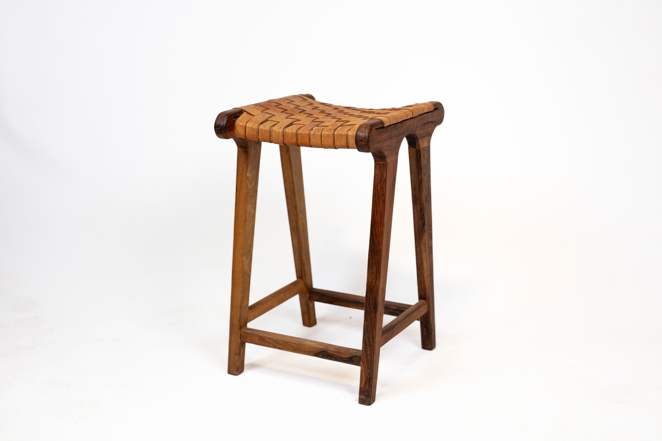 The Heritage Hand-Woven Stool