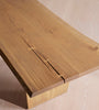Live Edge Solid Oak Dining Table