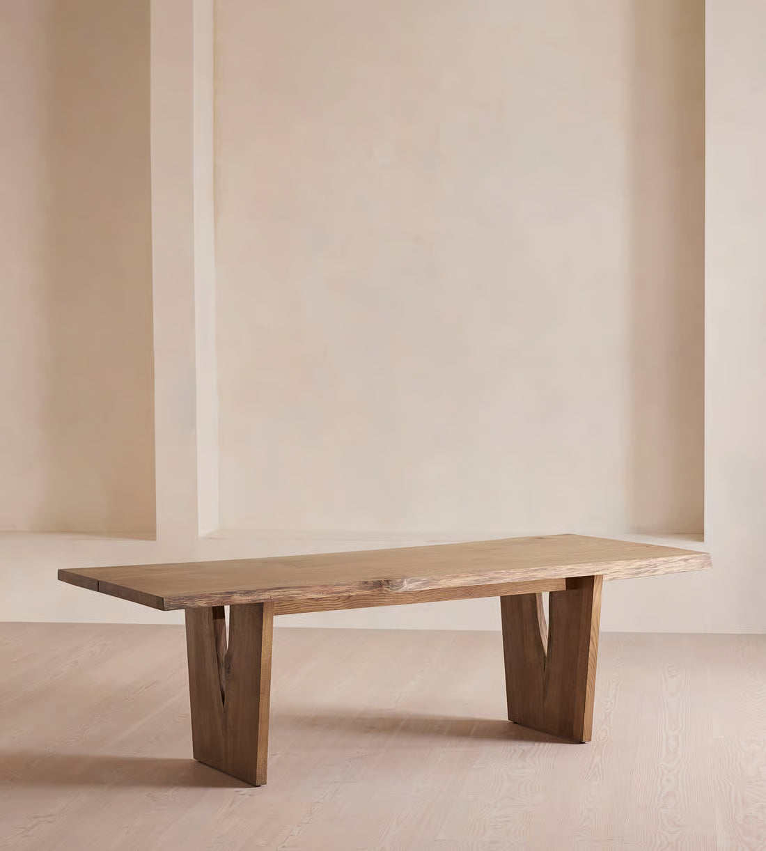 Live Edge Wooden Dining Table