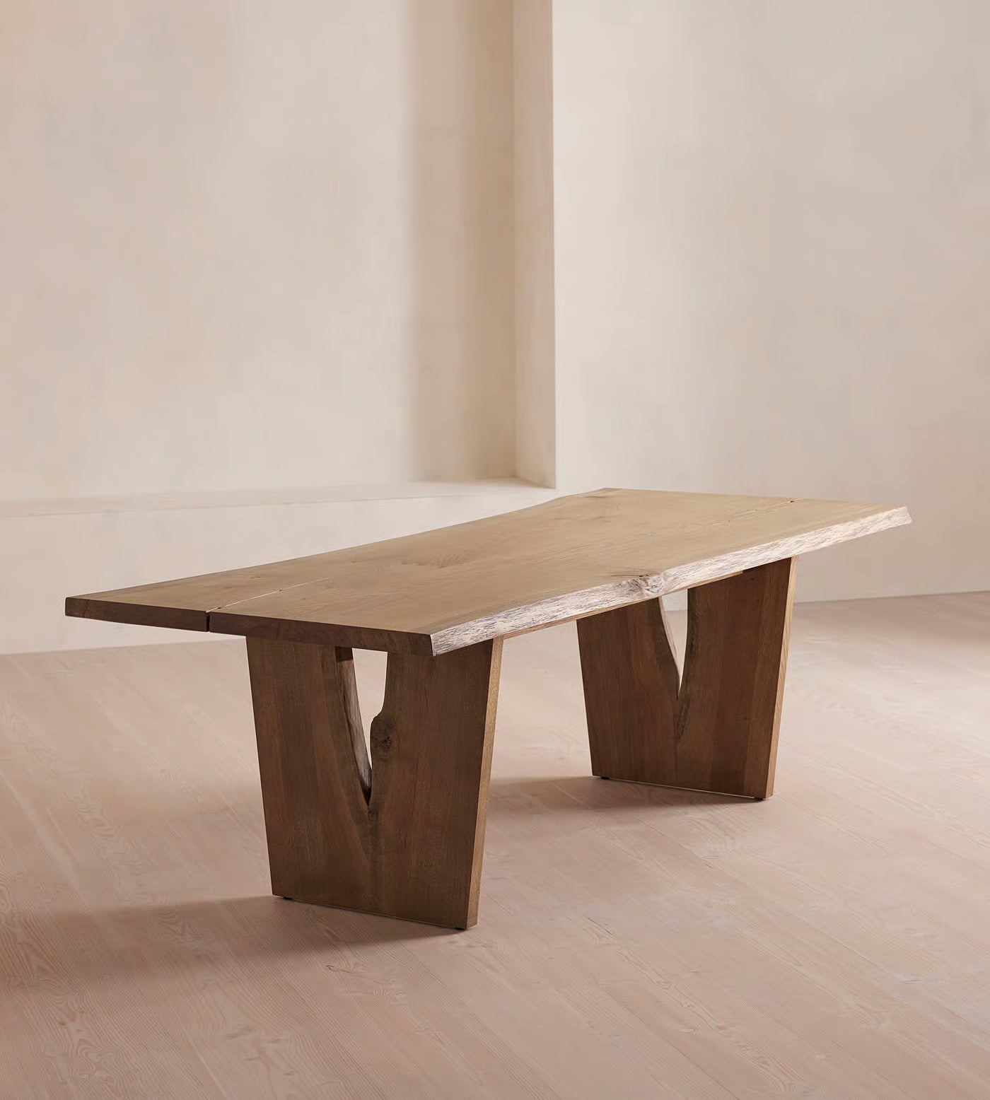 Live Edge Wooden Dining Table