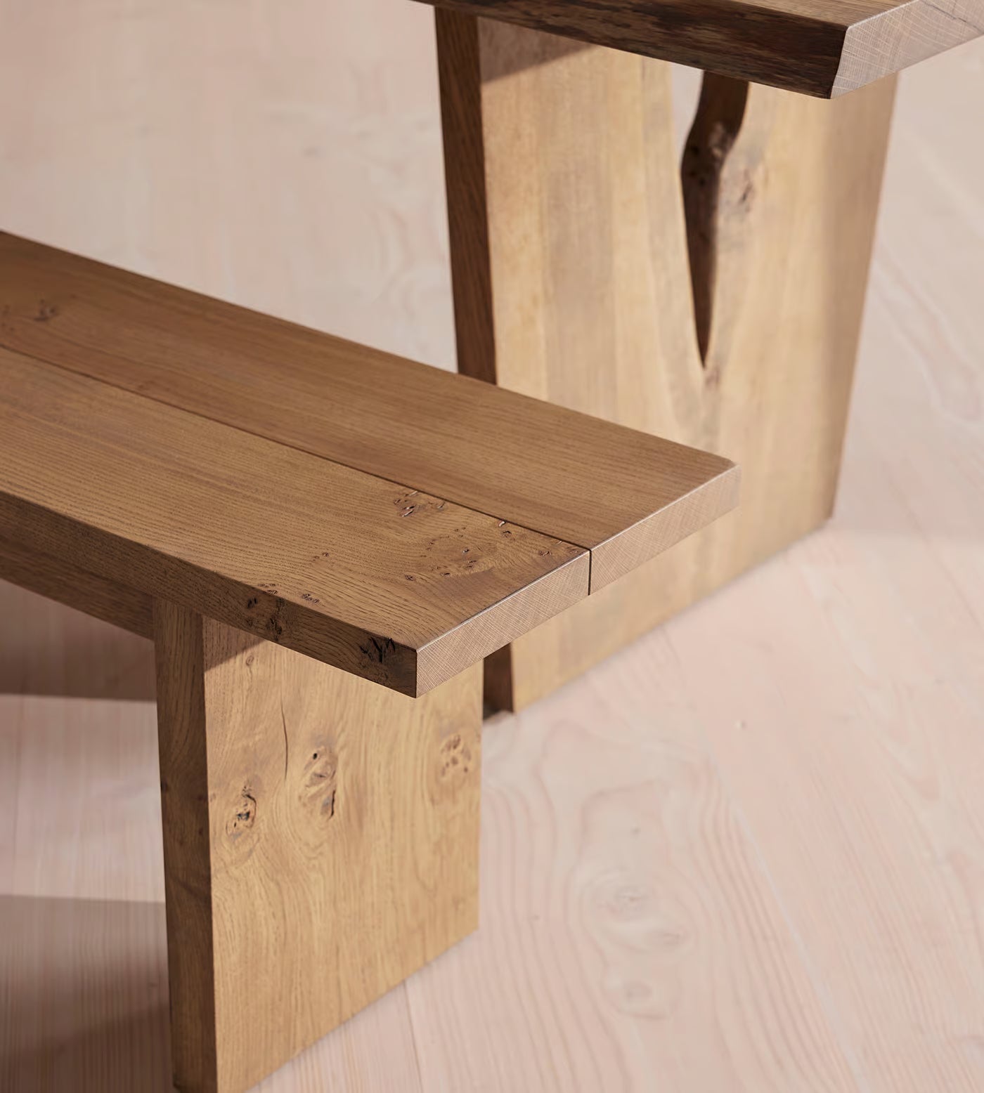 Live Edge Wooden Dining Table