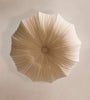 Classic Pleated Silk Scalloped Pendant Light