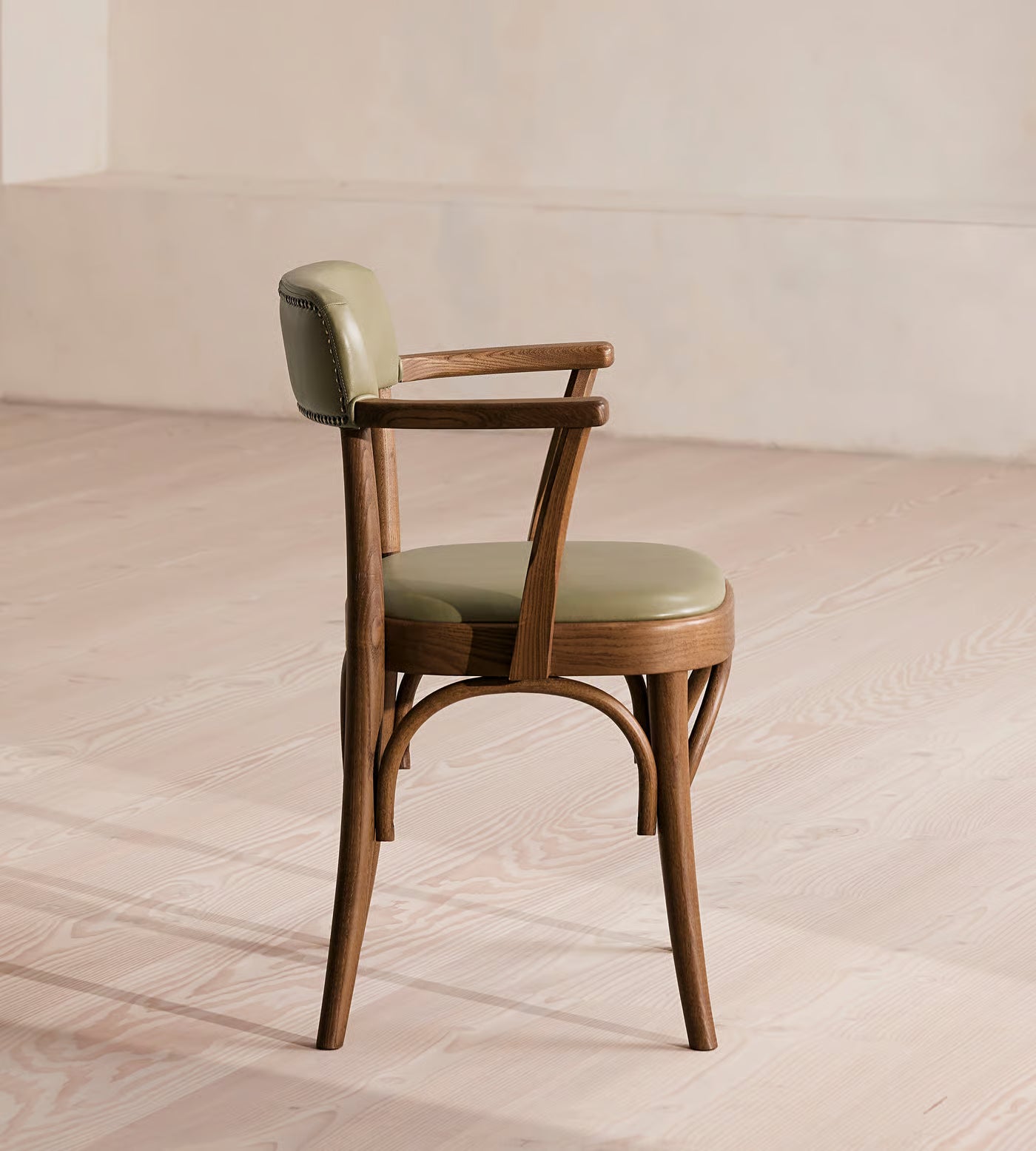 Bistro Leather Dining Armchair