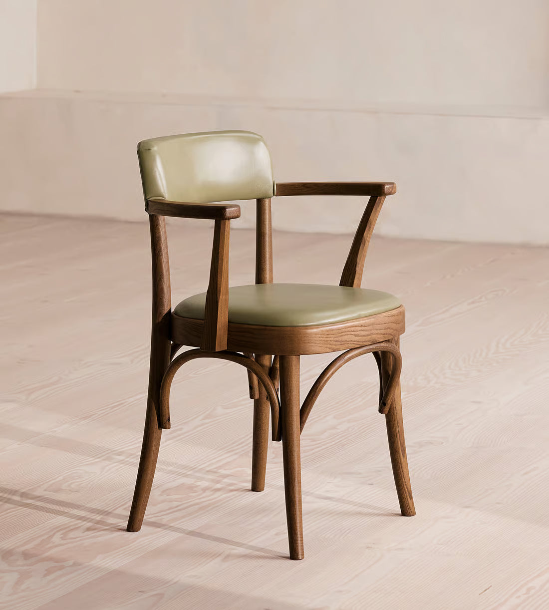 Bistro Leather Dining Armchair