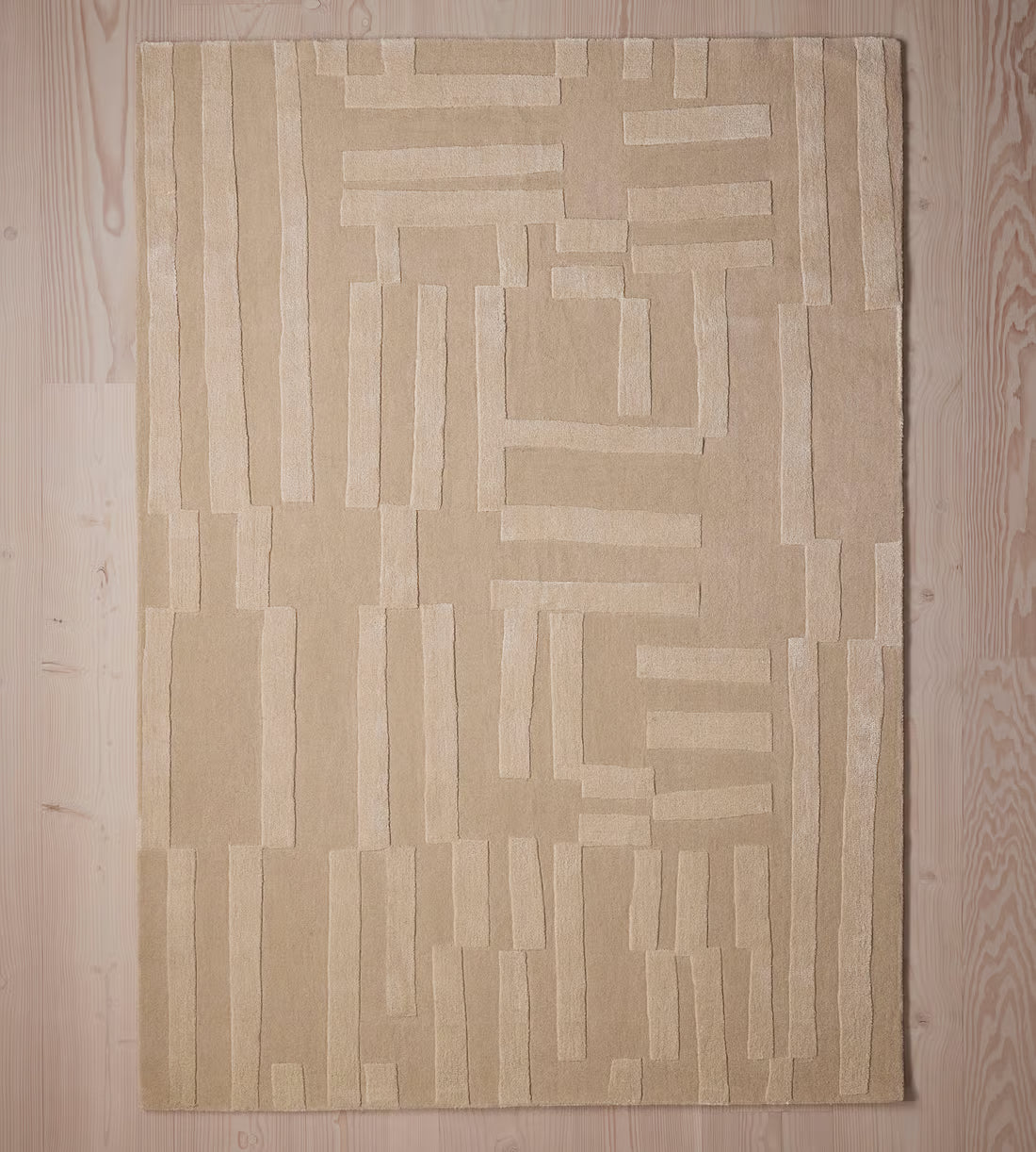 Hand-Woven Tribal Geometric Kilim