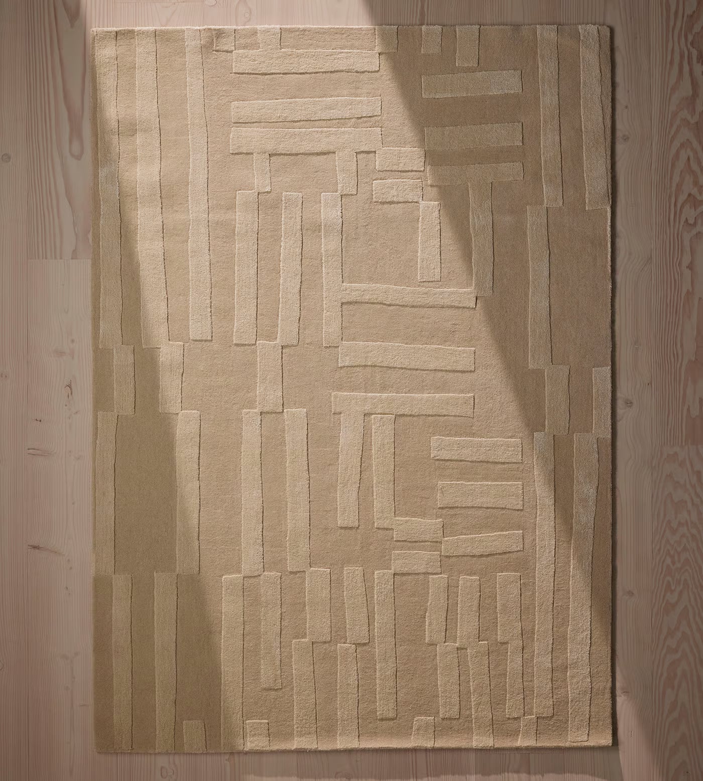 Hand-Woven Tribal Geometric Kilim