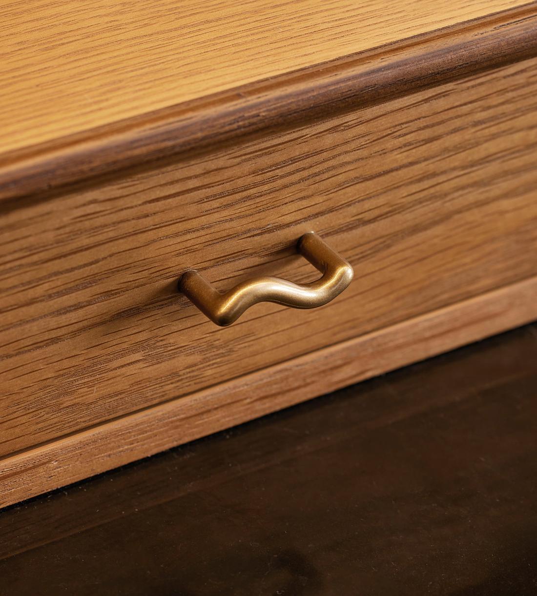 Modern Burl Wood Illuminated Bar Hutch