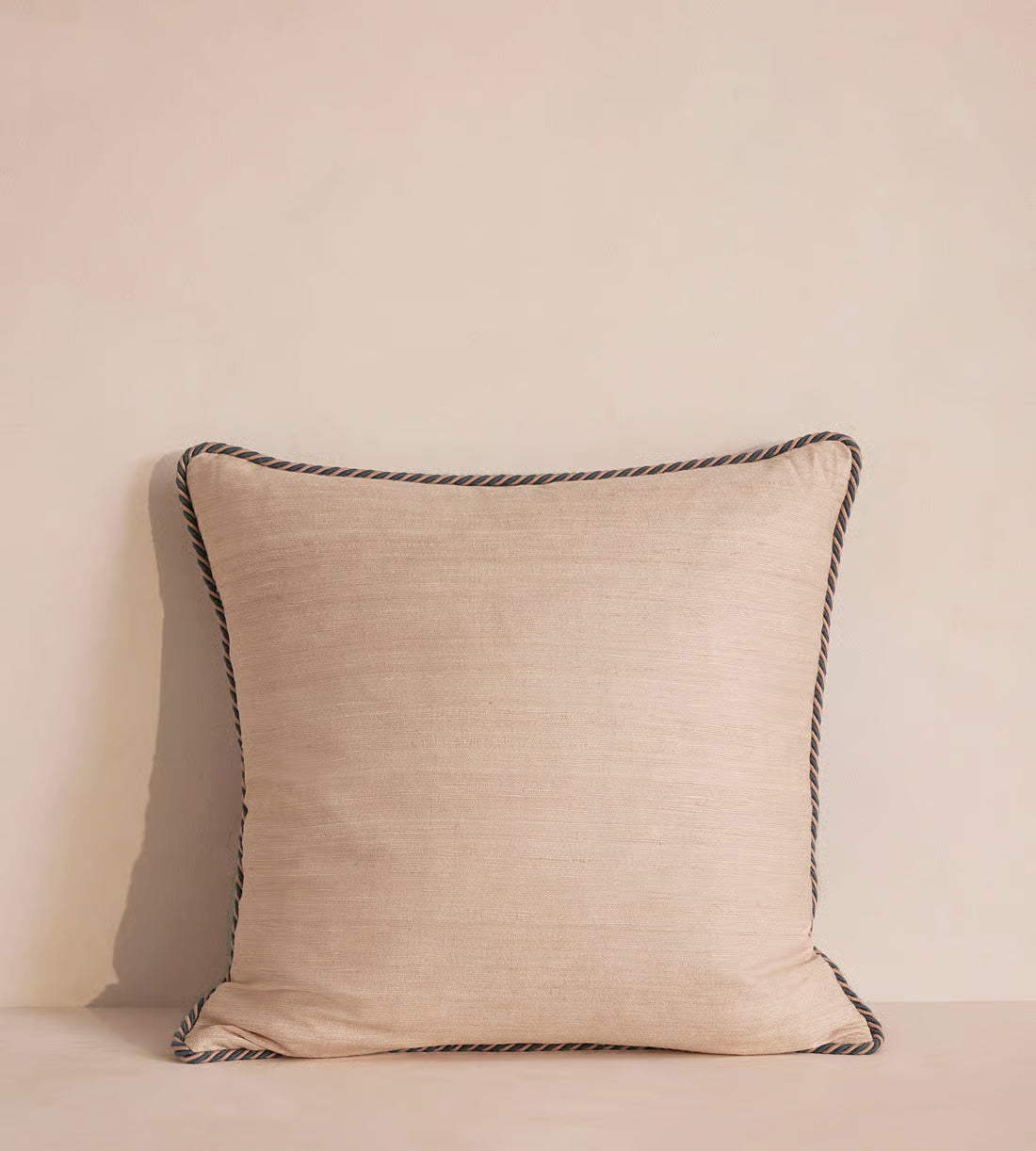 Sage Green Silk Corded Accent Pillow