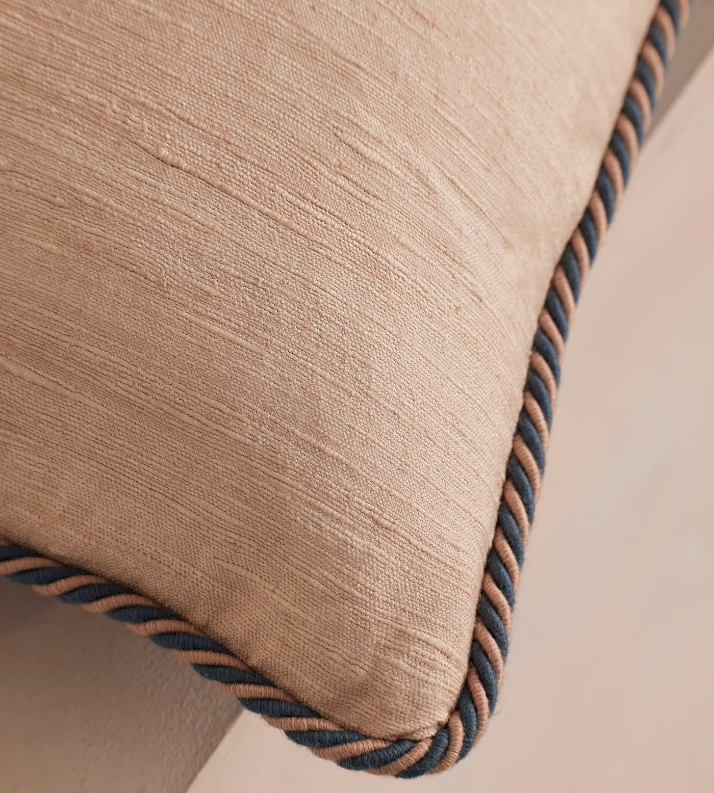 Sage Green Silk Corded Accent Pillow