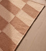 Tonal Beige Geometric Harlequin Rug