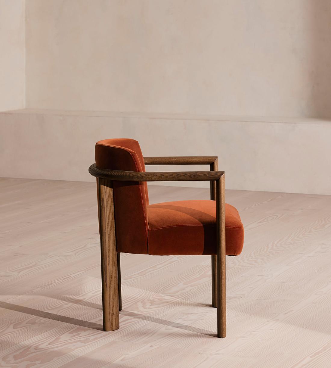 Velvet Occasional Dining Chair