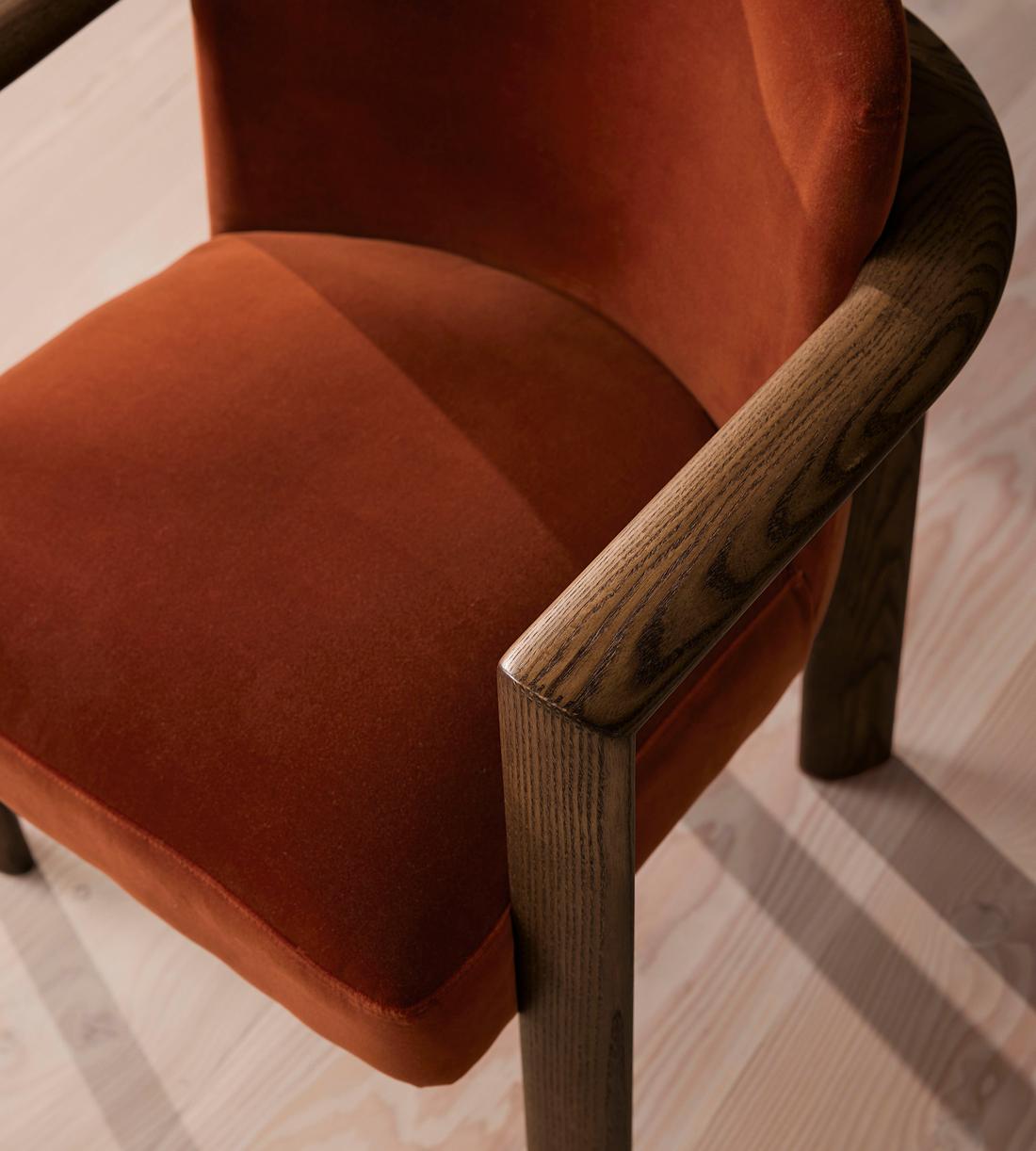 Velvet Occasional Dining Chair