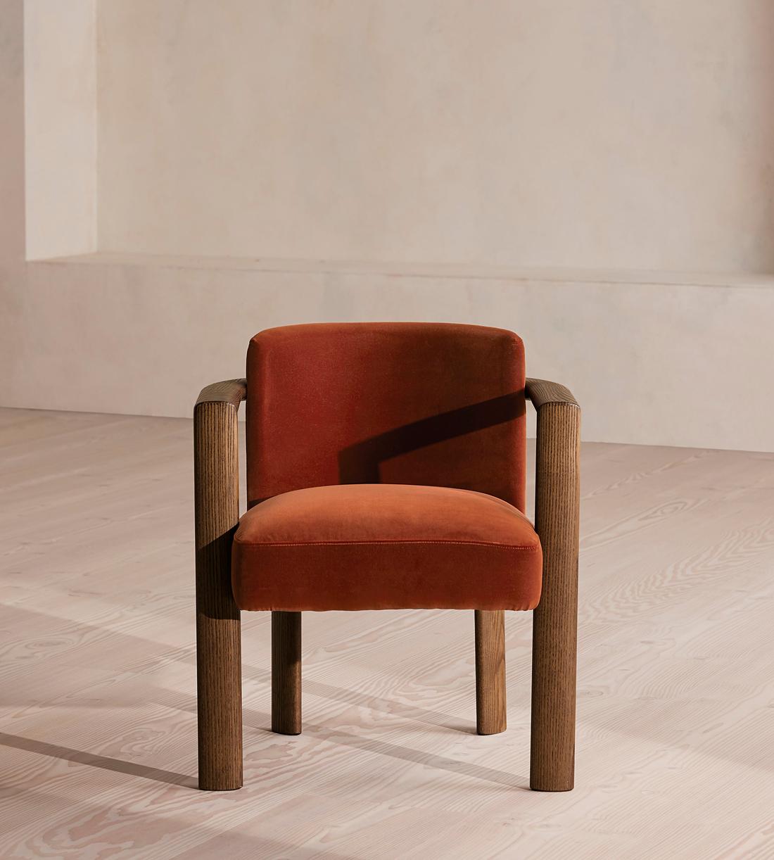 Velvet Occasional Dining Chair