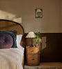 Bobbin Trim Linen Bed