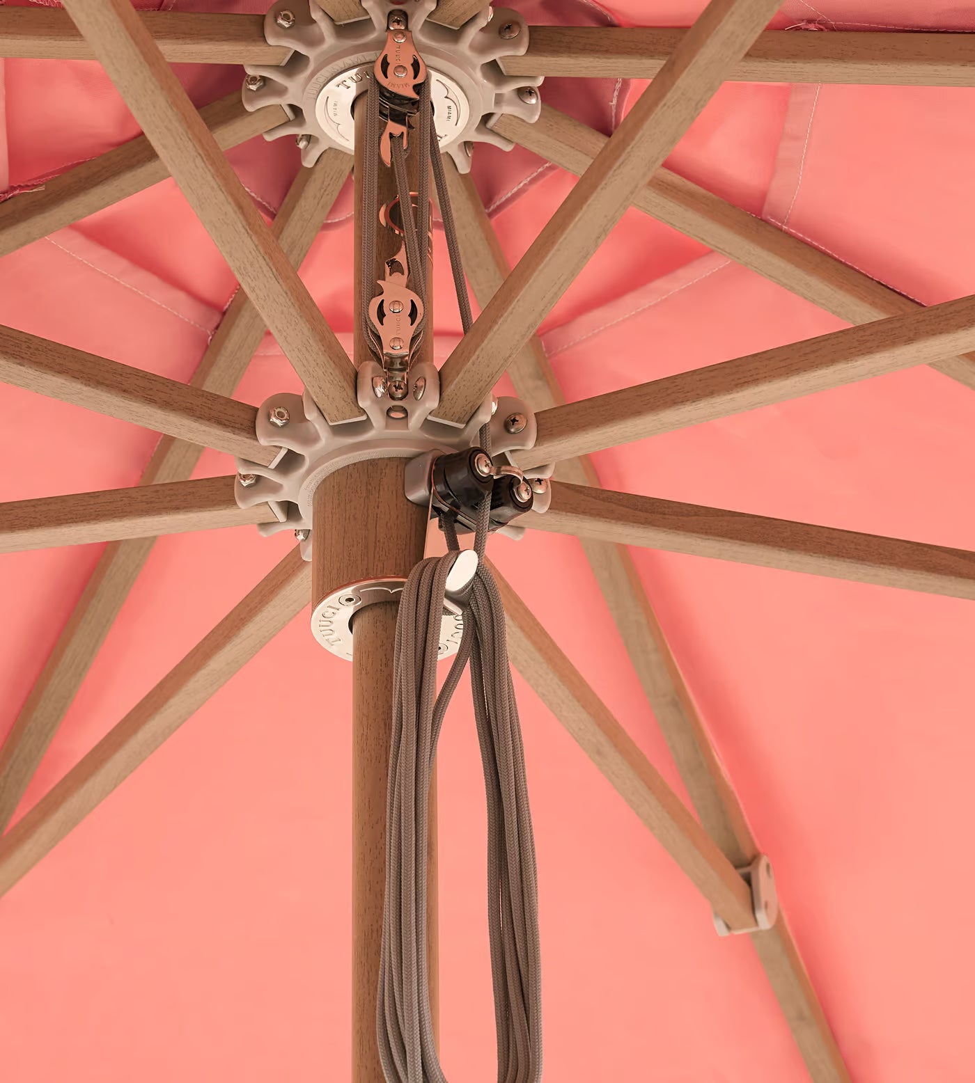 Retro Fringe Patio Umbrella