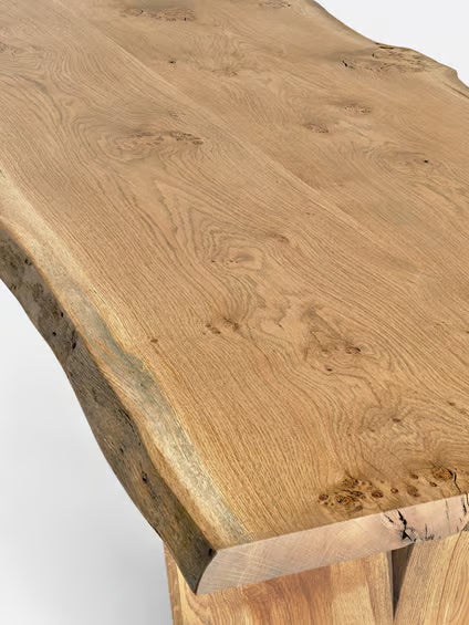 Live Edge Table and Bench