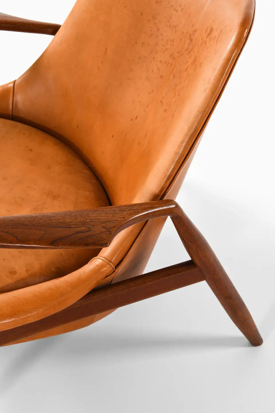 Classic Retro Leather Accent Chair Set