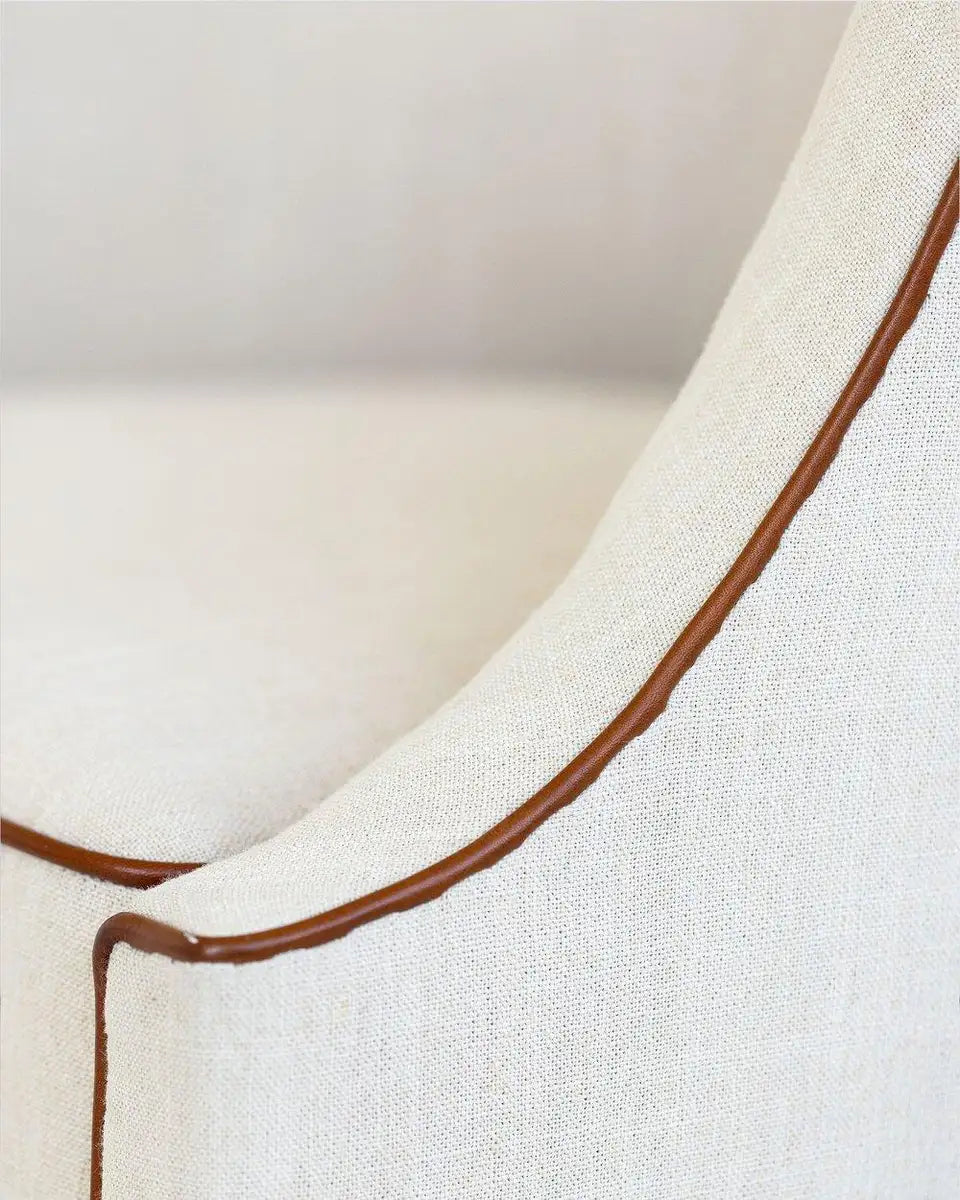 Whimsical Hand-Carved Wooden Leaf Chair