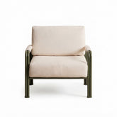 Industrial Frame Canvas Lounge Chair