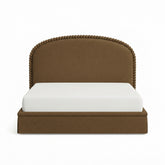 Bobbin Trim Linen Bed