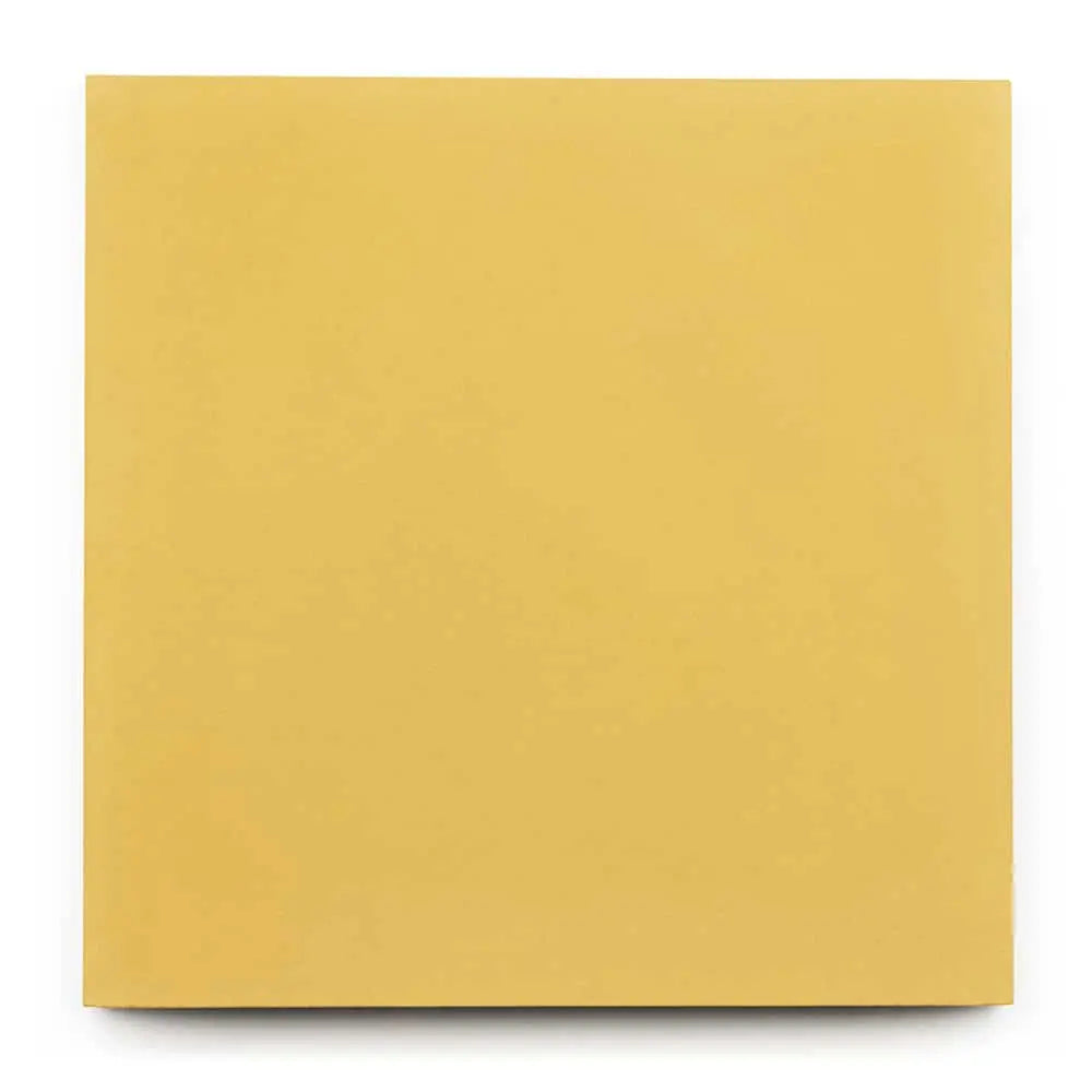 Cadmium Yellow Moroccan Cement Tile
