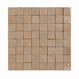 Natural Taupe Handcrafted Moroccan 2×2 Zellige Tile