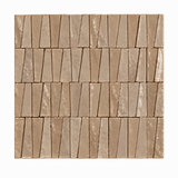 Natural Taupe Handcrafted Moroccan 1×4 Zellige Tile