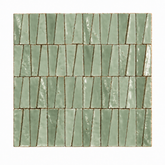 Sage Green Handcrafted Moroccan 1×4 Zellige Tile