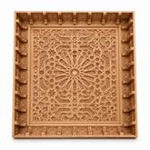 Handcrafted Moroccan Cedar Wood Ceiling Panel