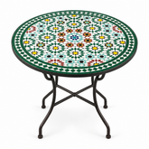 Emerald Green Zellige Mosaic Dining Table
