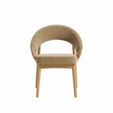 Velvet Wingback Upholstered Bed