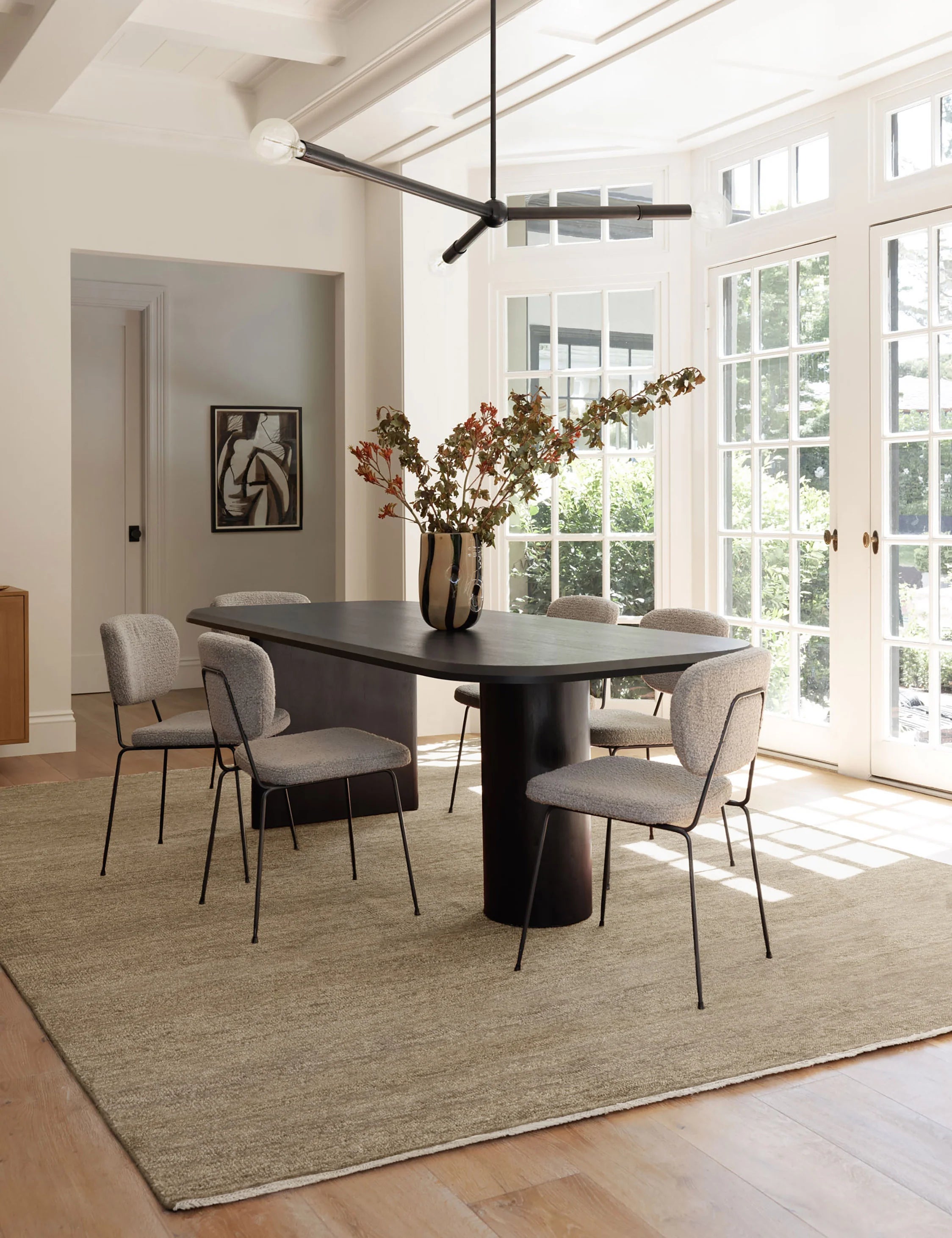 Hand-Woven Wheat Heritage Rug