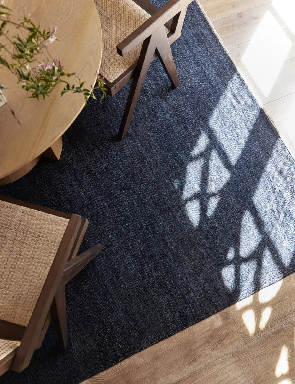 Hand-Woven Wheat Heritage Rug